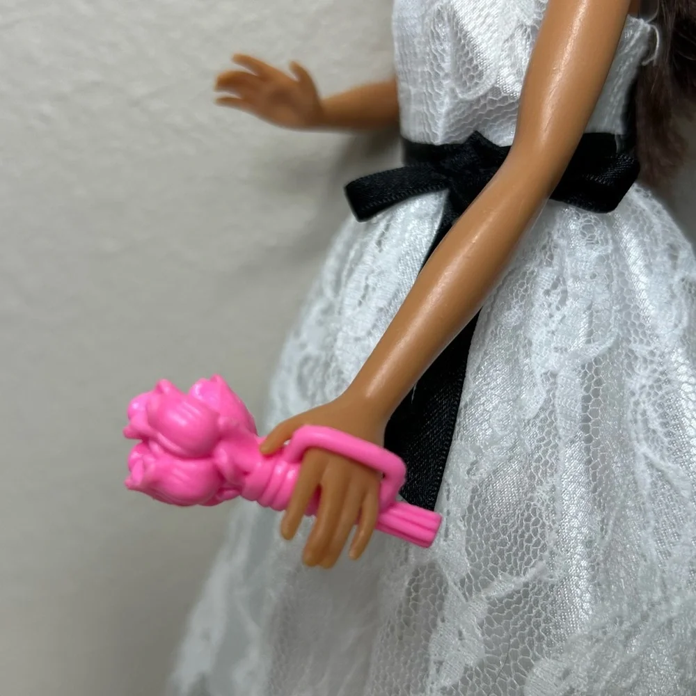 Barbie (2014) & Ken (2016) Dolls African American Bride & Groom Set Collectible